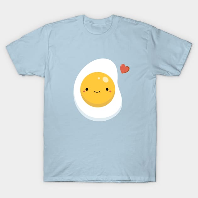 Cute and Kawaii Egg T-Shirt by happinessinatee